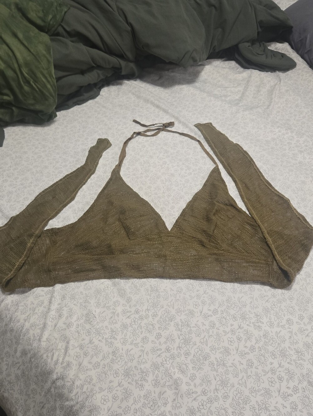 Gardenbelle Cotton Mesh Bralette